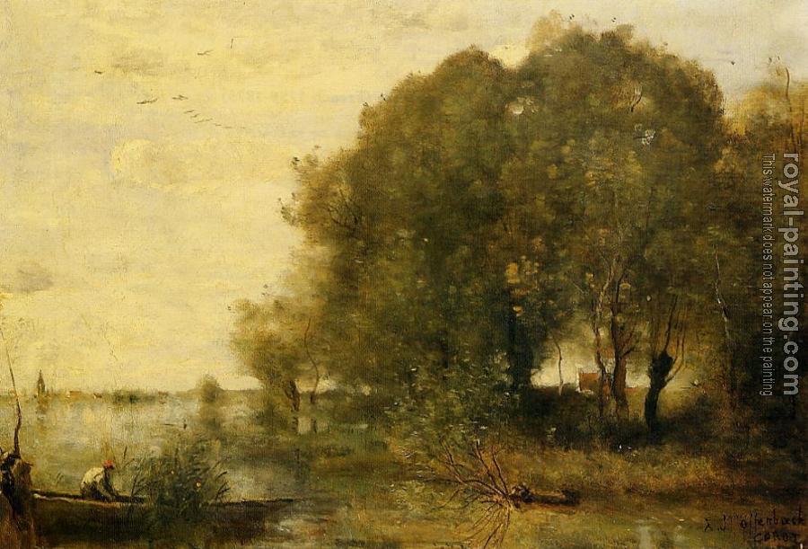 Jean-Baptiste-Camille Corot : Wooded Peninsula
